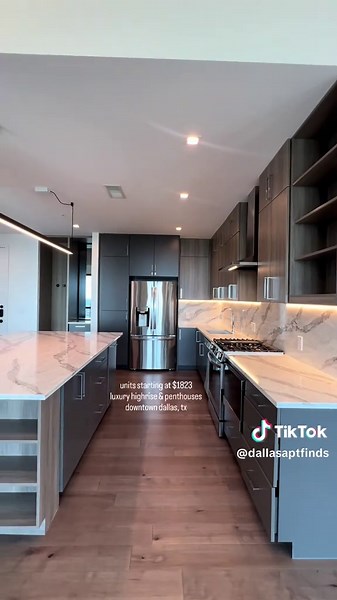 luxury highrise in downtown dallas featuring floor-to-ceiling windows, stunning city views, and exclusive penthouses available for elevated living #dallas #apartment #luxuryhighrise #viral #fyp