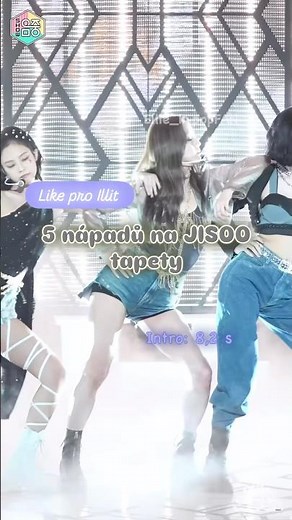 5 nápadů na JISOO tapety 💜🌸✨#wallpaper #jisoo #kpop #video