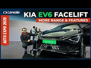 Kia EV6 Facelift Walkaround | Bigger Battery, New Features, and More Range