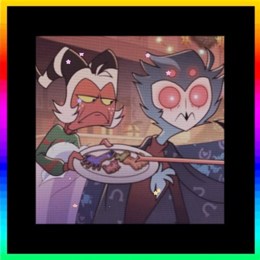 🎸Moxxie🎵 and 📖Stolas💫 - Helluva Boss