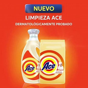 1.3M views · 4K reactions | ¡Llegó el nuevo Ace Suave & Delicado con fórmula dermatológicamente probada! . Brinda a la ropa de toda la familia la limpieza Ace que ya conoces. . #Ace #AceLoHace #AceSuave&Delicado #Bebé #Mamás #RopaDelicada | Ace | Facebook