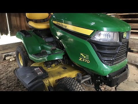DIY Maintenance - John Deere X370 Transmission Oil & Filter Change