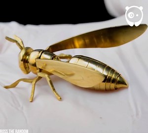 2.4M views · 10K reactions | Making a wasp from nuts & bolts Partner: Ross The Random: youtube.com/channel/UCQjZq0InHXbPCPBXDdoaNaA/featured Follow: instagram.com/rosstherandom/ | Crafty Panda How | Facebook