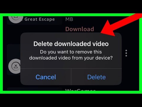 How to Delete Amazon Prime Videos from iPhone or iPad to Free Up Storage Space