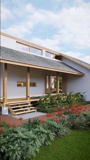 Modern Small House | Natural Light & Warm Wooden Accents🌿