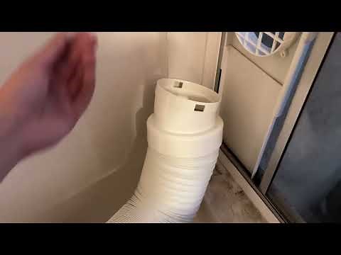 Dual Hose AC - Whynter ARC-14S 14,000 BTU Portable Air Conditioner Demonstration