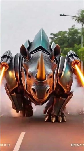 Keren 💥 Transformers Robot berbentuk BADAK 🤩 #shortvideo #busmania #fyp