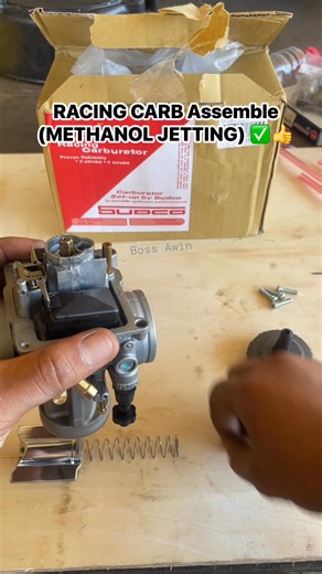 11K views · 103 reactions | Racing Carb assembly (Methanol Jettisoned) #BossAwin #fypviralシ #engine | Boss Awin | Facebook