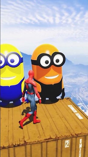 GTA 5 Epic Water Ragdolls Spiderman Jump/Fails Ep 32 #shorts