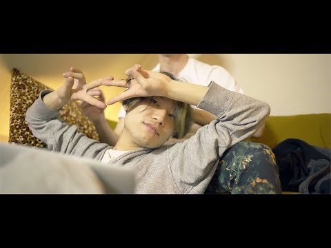 Boyfriends cooking and eating zucchini pasta. Gay couple vlog, spring love