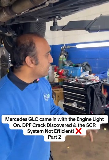 DPF Replacement and Knock Sensor Repair for Mercedes