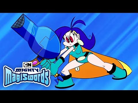 Dino Battle! | Mighty Magiswords | Cartoon Network