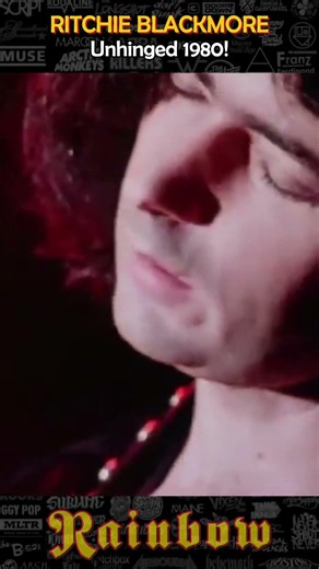 RITCHIE BLACKMORE: Unhinged Live! (Donington 1980) #ritchieblackmore #rainbow #rock #classicrock