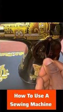 How to use a manual sewing machine