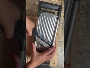 Gramercy Adjustable Mandoline Slicer for Kitchen, my new mandolin slicer