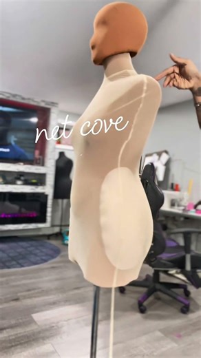 How to increase the sizing on your dress form. All you need is Padding, Netting & Style Tape. ✨