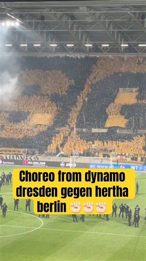 “OST! OST! OSTDEUTSCHLAND!” 🔥 Dynamo Fans ERUPT During Hertha Clash | Insane Atmosphere!