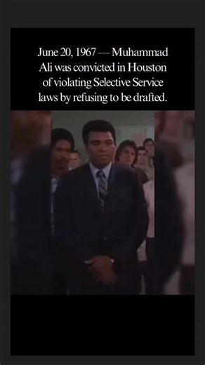 17K views · 145 reactions | June 20, 1967 — Muhammad Ali was convicted in Houston of violating Selective Service laws by refusing to be drafted. | DTR 360 Books | Facebook