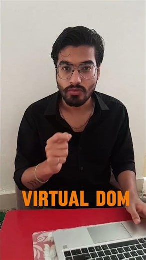 Virtual DOM Explained in 60 Seconds ⚡ React JS Fast Kaise Hota Hai?