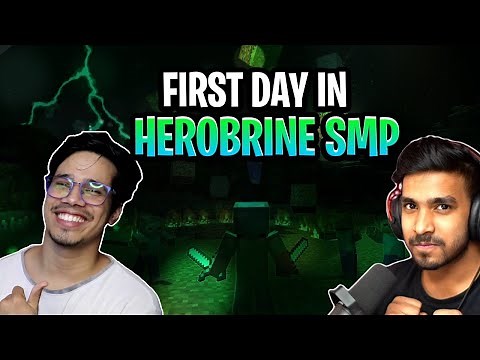 Herobrine SMP Day #1