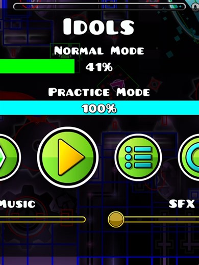 idols 76% WHAT!!??#geometrydash #idols @stefgd67 @c0lin_spamm @moyaix3d @gd_kid_144hz @kroketgmd @freakysidney @oxy_gd