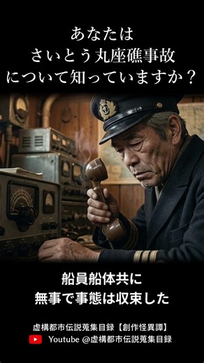さいとう丸座礁事故について、あなたは知っていますか？【目録：File No.021】#shorts #都市伝説 #怖い話