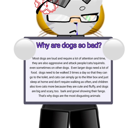 End Dog Abuse Campaign: Dogs OK, Cats No - Join the Fight! 🐶🚫🐱