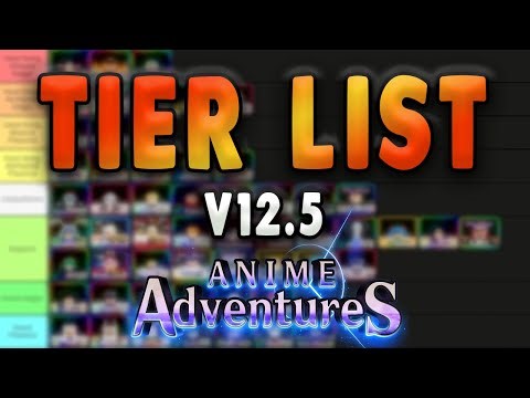 NEW Update 12.5 Anime Adventures Tier List * Who You Should Summon For? NEW META UNITS?