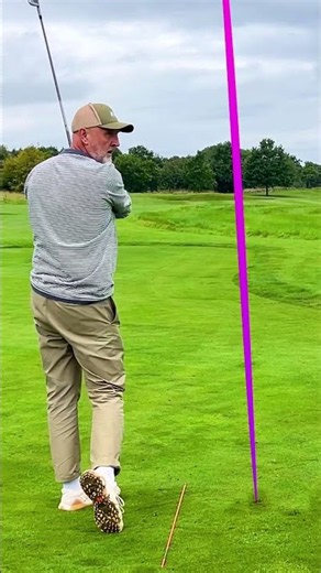 How the @TheAverageGolfer learnt COMPRESSION #golf #golfswing #golftips