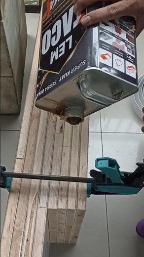 PVC edging installation work process #woodworking #diy #interiordesign