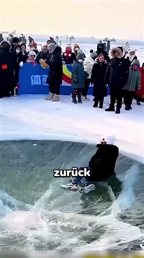 Das Eis lässt sie nicht gehen 😅