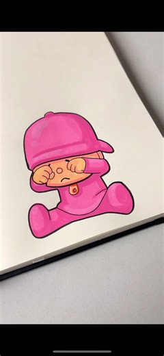 pocoyo crying #pocoyo #pocoyodance #dancing #trending #drawing