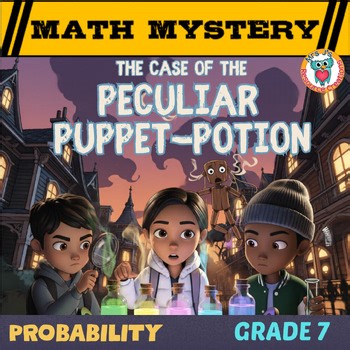 7th Grade Probability Review Activity: Theoretical & Experimental Math Mystery