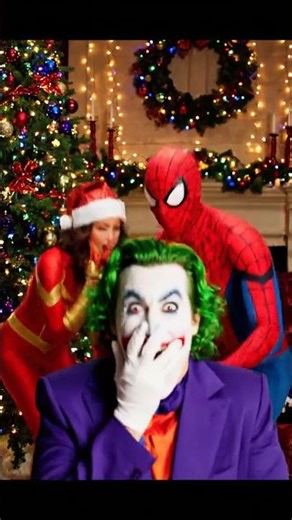 Spider Wife’s Exploding Christmas Gift! 2 #marvel #spidermanchallenge #birthdaycelebration