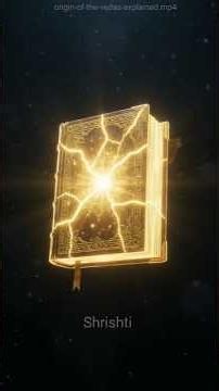 How The Vedas Actually Originated 🕉️ #shorts #vedas #sanatandharma #vishnu #shiv #hindustories