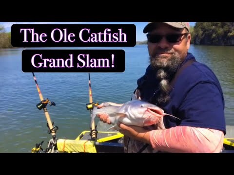 Catfishing During A Late Winter Coldfront- Managed A Grand Slam!