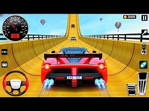 Impossible gt car stunt android car driving gameplay #7 like share and subscribe