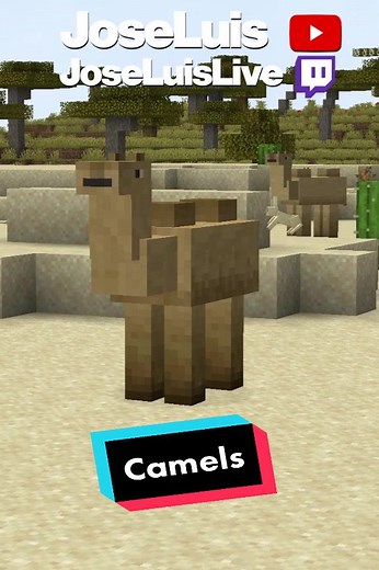 Mods de Minecraft: Añadiendo Camellos en 1 Minuto