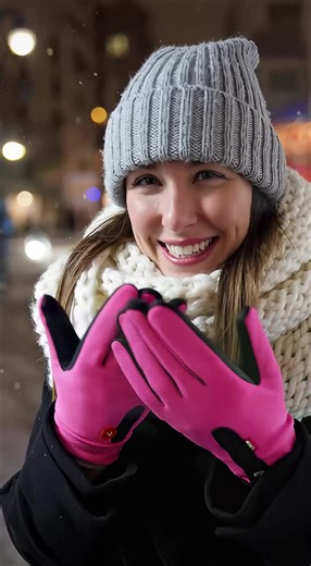 So comfy #gloves #tiktokshop #fyp #winterweather