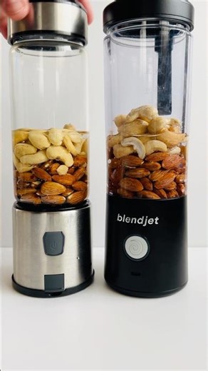 Can Portable Blenders Crush Nuts? 2 portable Blenders test #shorts #blendjet #blendjet2