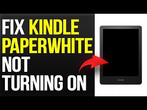 How To Fix Kindle Paperwhite Not Turning On (How To Troubleshoot Kindle Paperwhite Not Turning On)