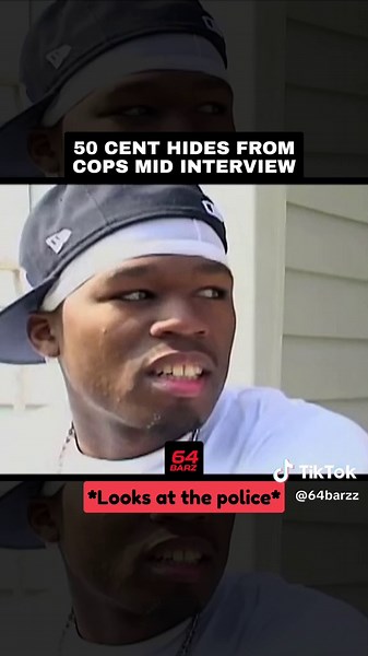 50 Cent Hides From Cops Mid Interview #50cent #queens #ny #newyork #rap #hiphop #trenches #hood #gangster #gangsta #fyp #foryou #viral #fy #foryoupage