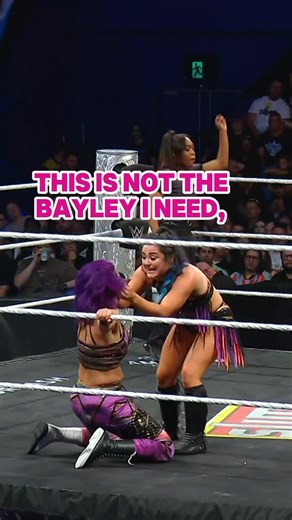 WWE on Instagram: "A pep talk and a slap from @real_valkyria is all @itsmebayley needed 😳"
