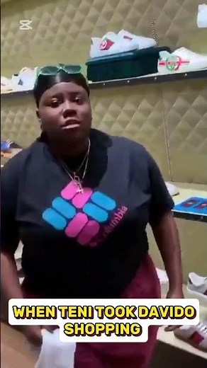 Teni took Davido and his team on a shopping spree in Dubai… #davido #throwback