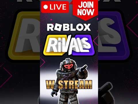 LIVE🔴| Roblox Rivals W Stream!