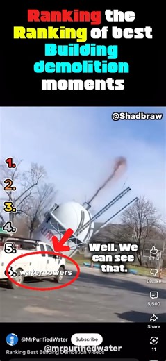 Ranking the Ranking of the Ranking of best Building Demolition Moments
