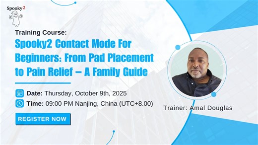 Spooky2 Contact Mode For Beginners Held by Amal Douglas on the October 9th