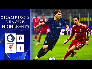 Inter Milan 0 - 0 Liverpool | Highlights | Champions League 2025-26 | inter liverpool