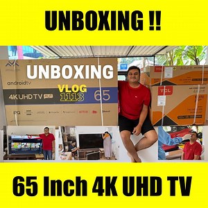 240K views · 5.6K reactions | Unboxing 65 Inch 4K UHD TV - ഒരു ഫാമിലി Unboxing Vlog #techtraveleat | Tech Travel Eat by Sujith Bhakthan | Facebook