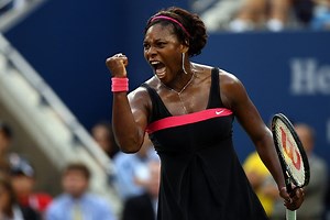 Brutal Baseline Battles: Serena Williams was pushed hard in a R3 slugfest against Vera Zvonareva at the 2007 US Open! usopen.org | US Open Tennis Championships